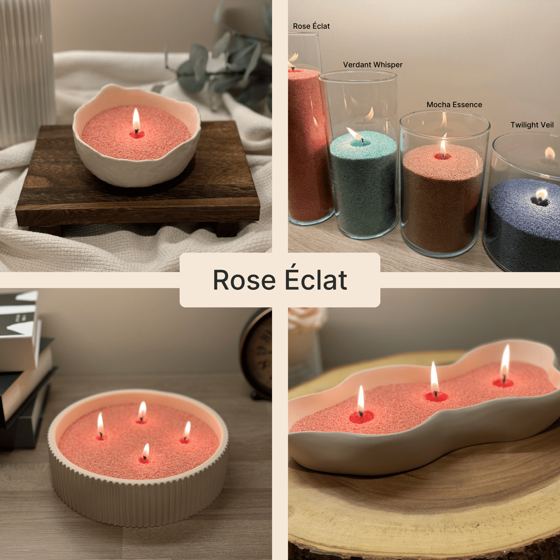 88.18 OZ Pearled Candle Unscented - Emilie Candle