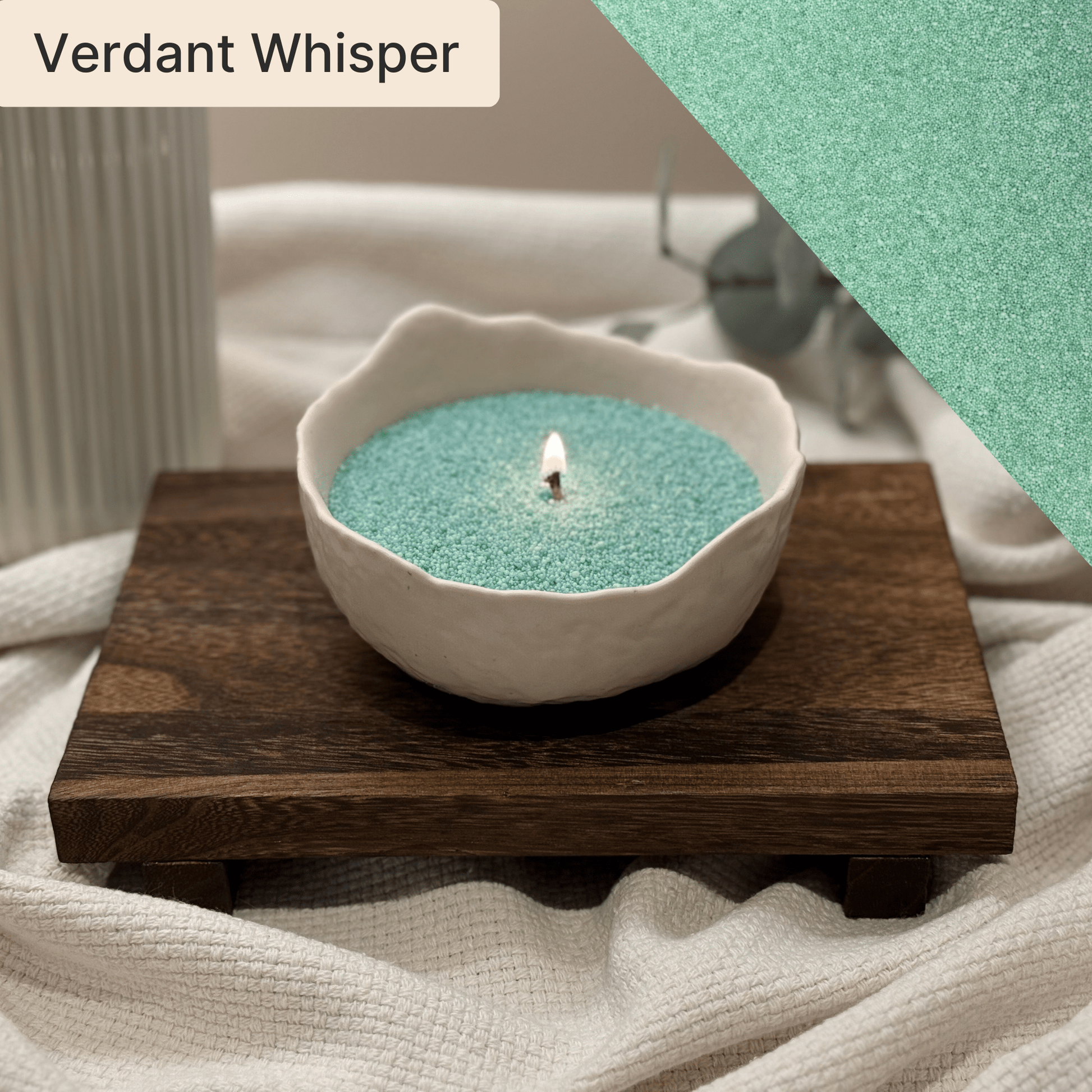 88.18 OZ Pearled Candle Unscented - Emilie Candle