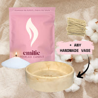 NOWOŚĆ! Emilie Pearled Candle - zapachowa // 750g