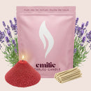 Lavender Scented Pearled Candle