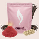 Vanilla Scented Pearled Candle