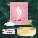 Refresh & Focus – Set & Save Pearled Candle + Emilie Bol Lumière