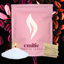 Noir Opium Scented Pearled Candle