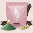 Vanilla Scented Pearled Candle