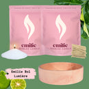 NUOVA! Emilie Pearled Candle - Profumata // 750g