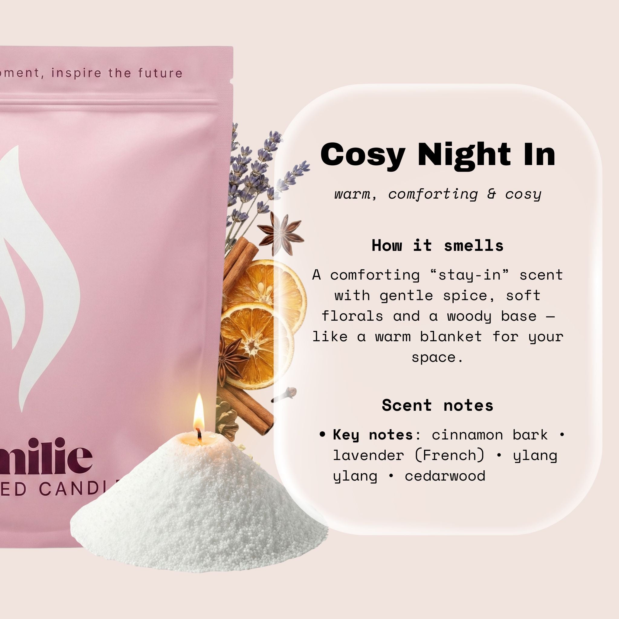 Scented Duo 500g + Emilie Bol Lumière Gift Set