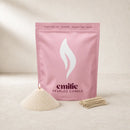 Emilie Pearled Candle Refill - Unscented 1kg