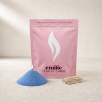 Emilie Pearled Candle Refill - Unscented 1kg