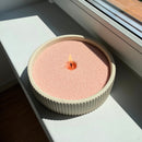 Emilie Pearled Candle – Unscented