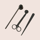 Pearled candle care set