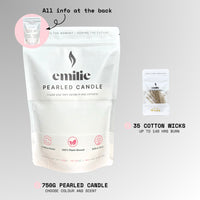 Emilie Pearled Candle - Scented // 750g