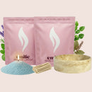 Calm 1kg + 1kg of Your Choice Pearled Candles + Emilie Bol Lumière - Emilie Candle