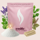 Calm Scented Pearled Candle - Emilie Candle