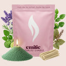 Calm Scented Pearled Candle - Emilie Candle