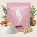 Cedarwood Scented Pearled Candle - Emilie Candle