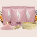 Cosy Night In 1kg + 2x 1kg of Your Choice Pearled Candles + Emilie Bol Lumière - Emilie Candle