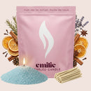 Cosy Night In Scented Pearled Candle - Emilie Candle