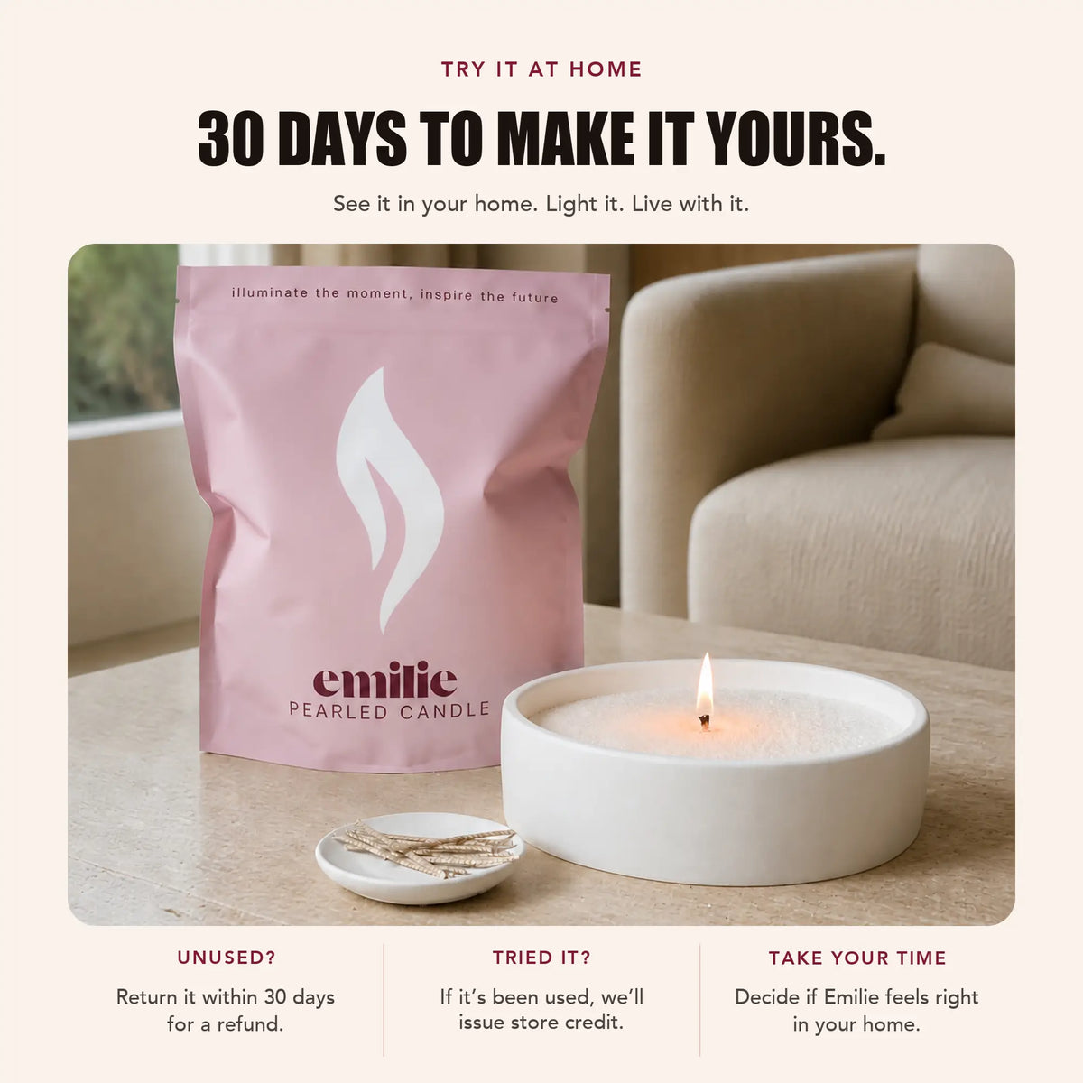 The Emilie First Candle Set