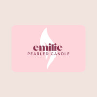Emilie Pearled Candle Gift Card - Emilie Candle