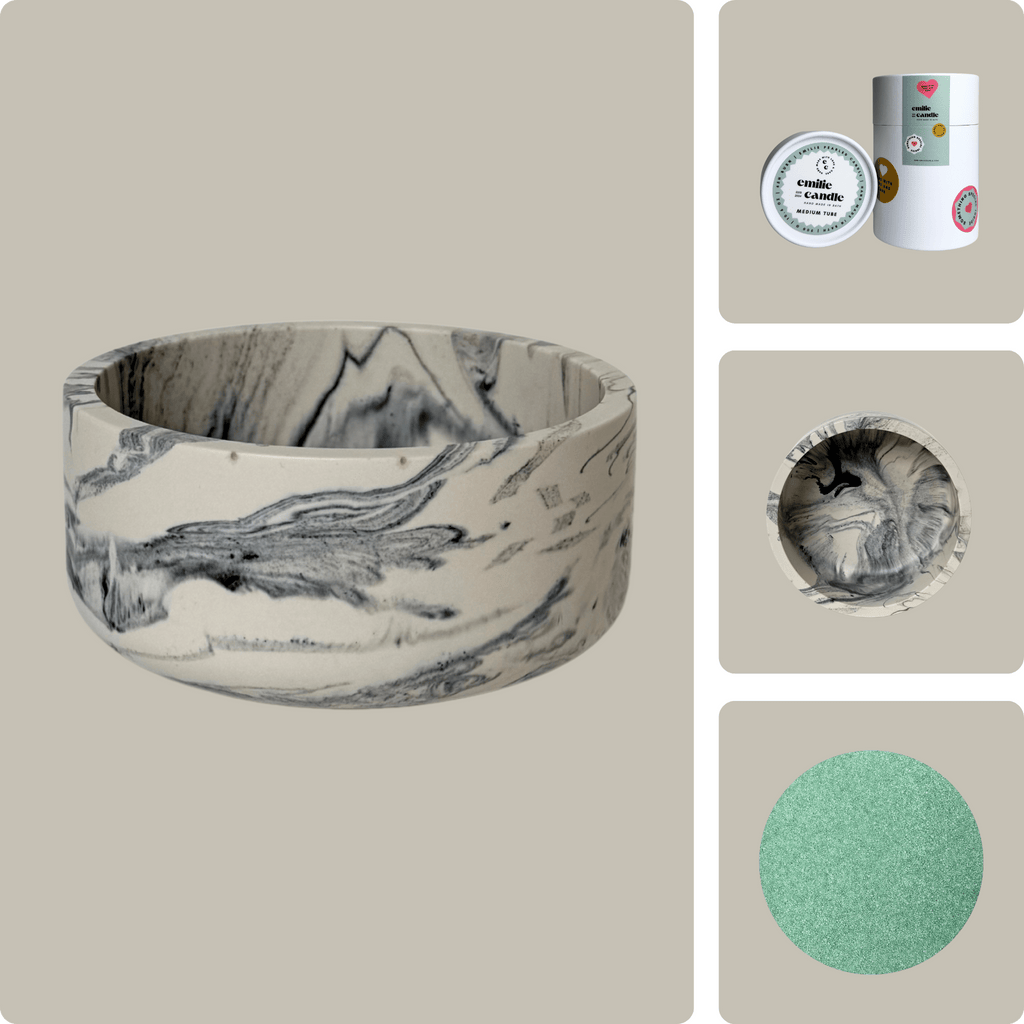 Emilie Pearled Candle Gift Set - Emilie Candle