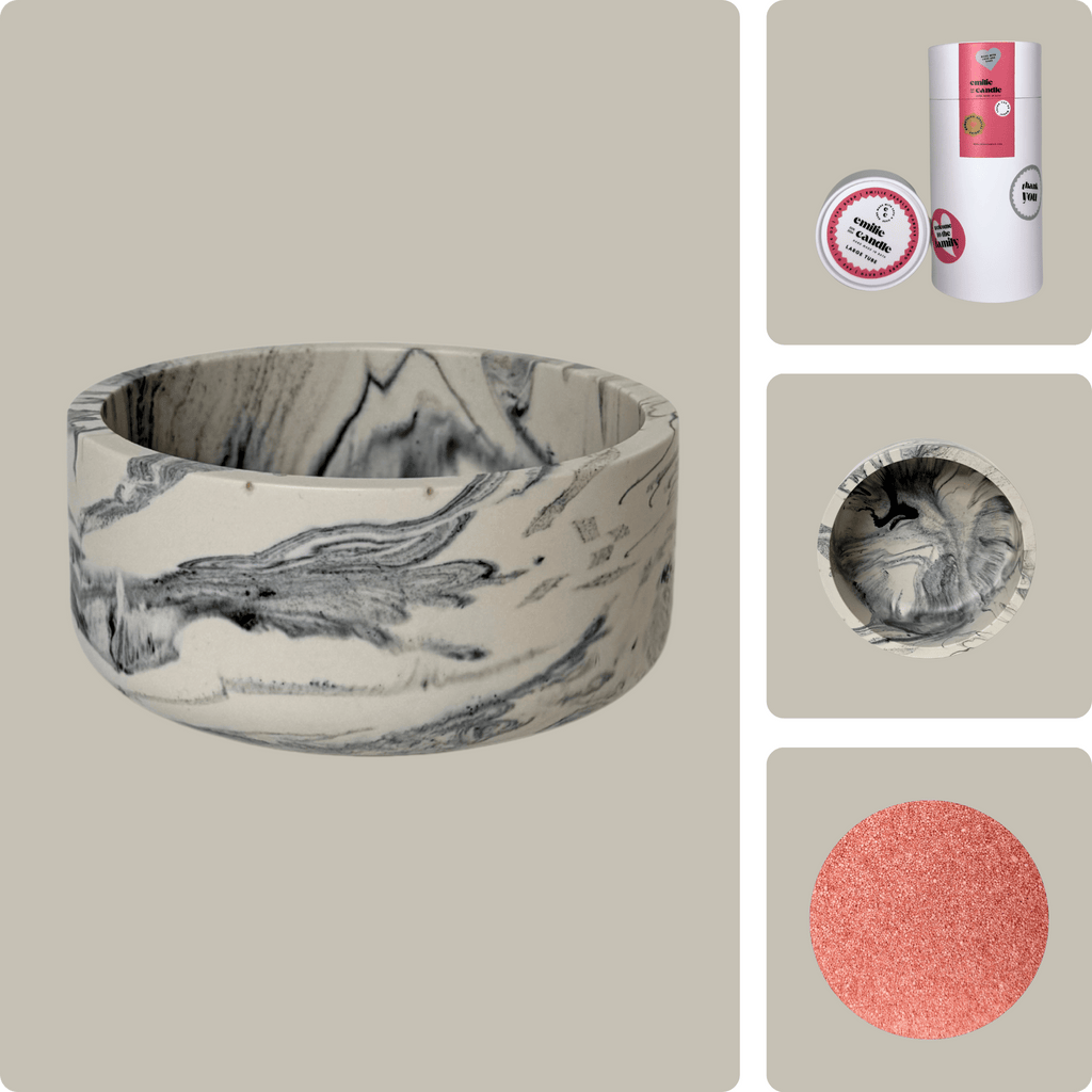 Emilie Pearled Candle Gift Set - Emilie Candle