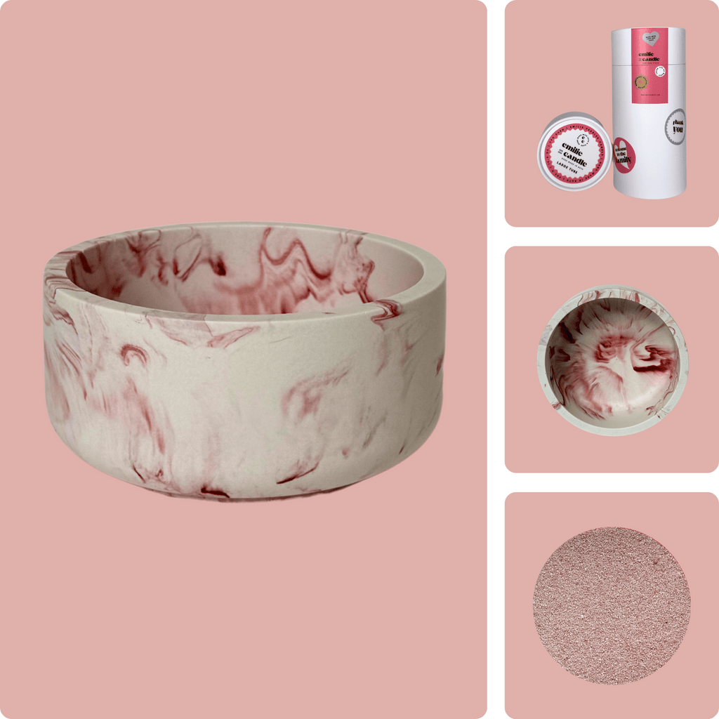 Emilie Pearled Candle Gift Set - Emilie Candle