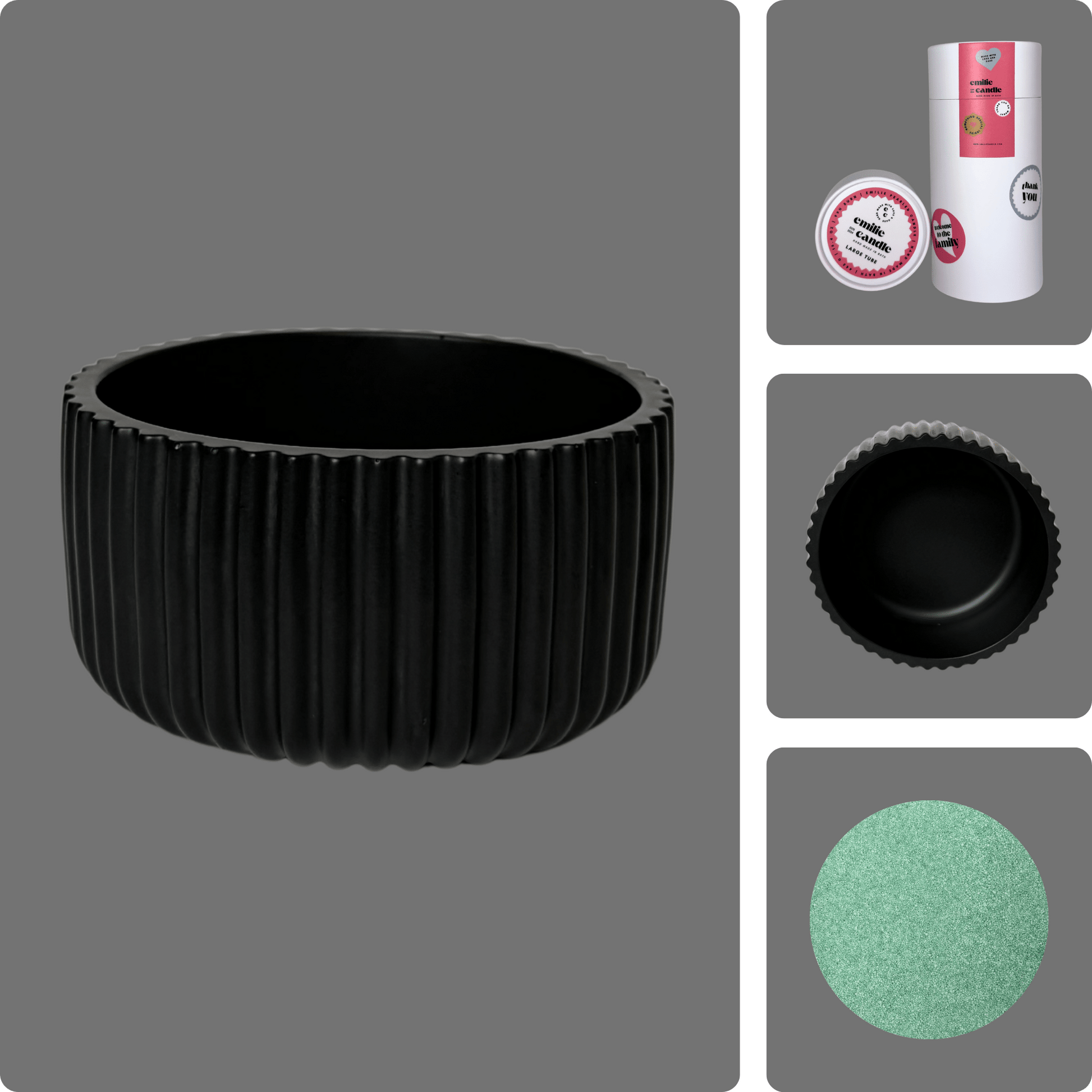 Emilie Pearled Candle Gift Set - Emilie Candle
