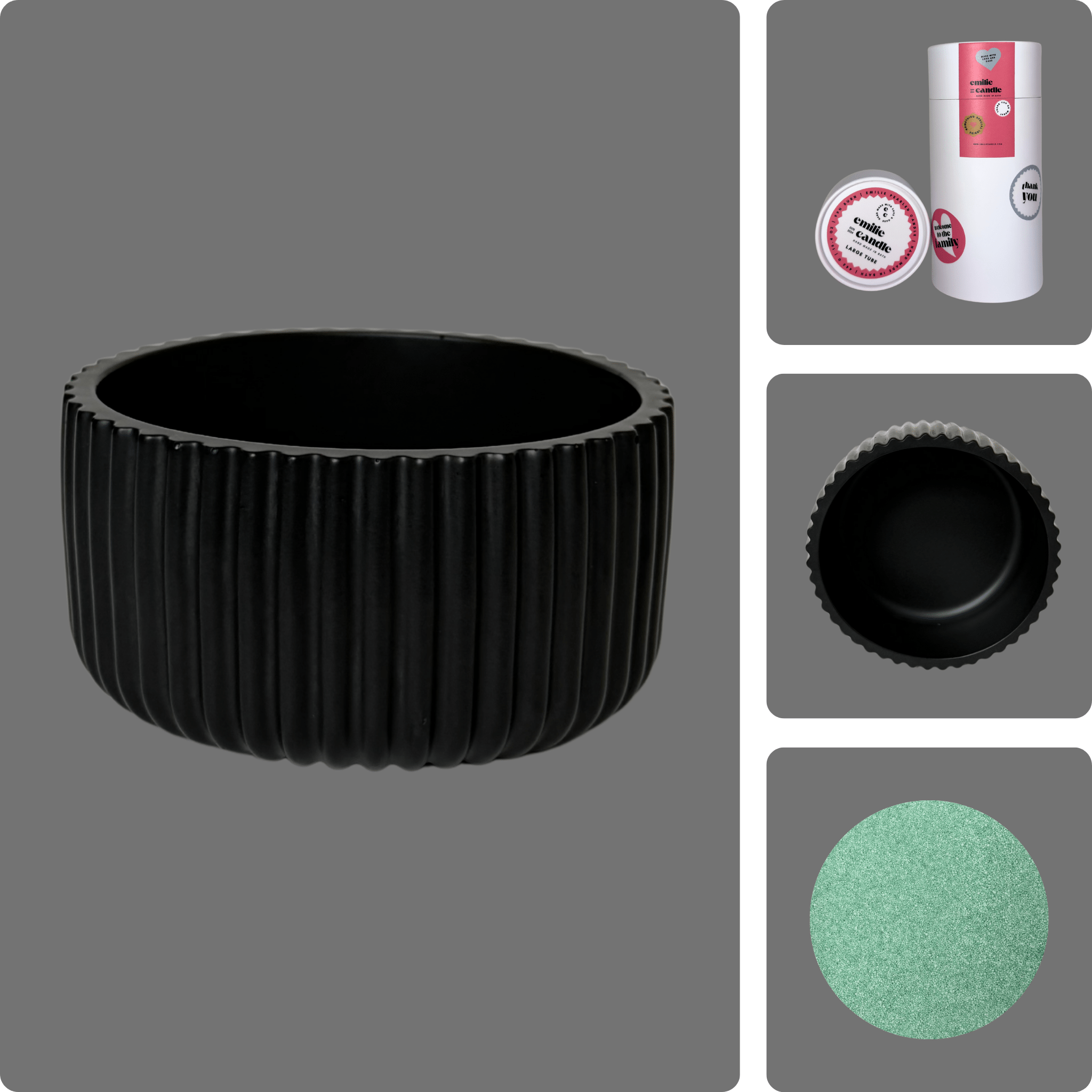 Emilie Pearled Candle Gift Set - Emilie Candle