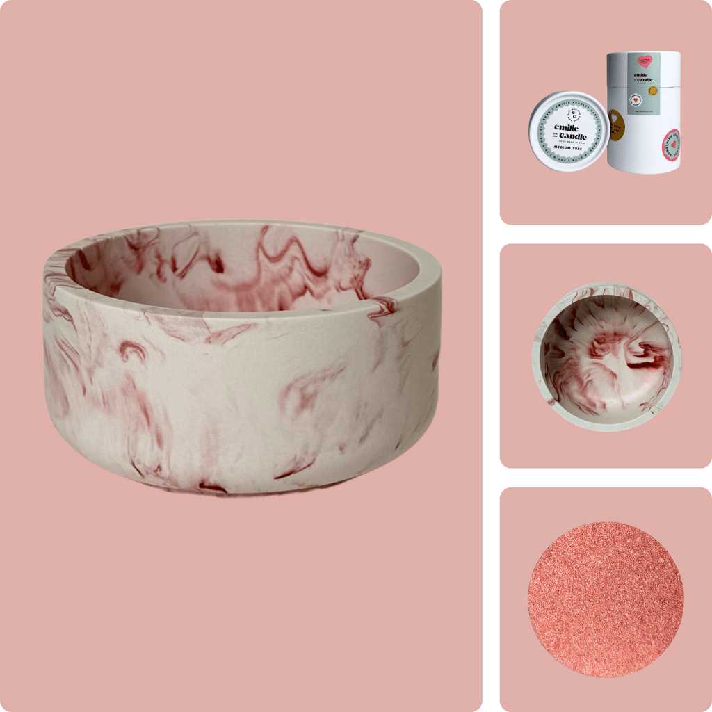 Emilie Pearled Candle Gift Set - Emilie Candle