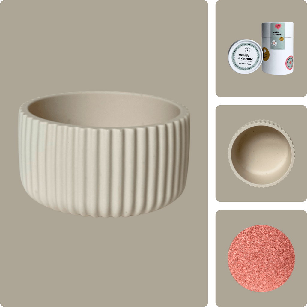 Emilie Pearled Candle Gift Set - Emilie Candle