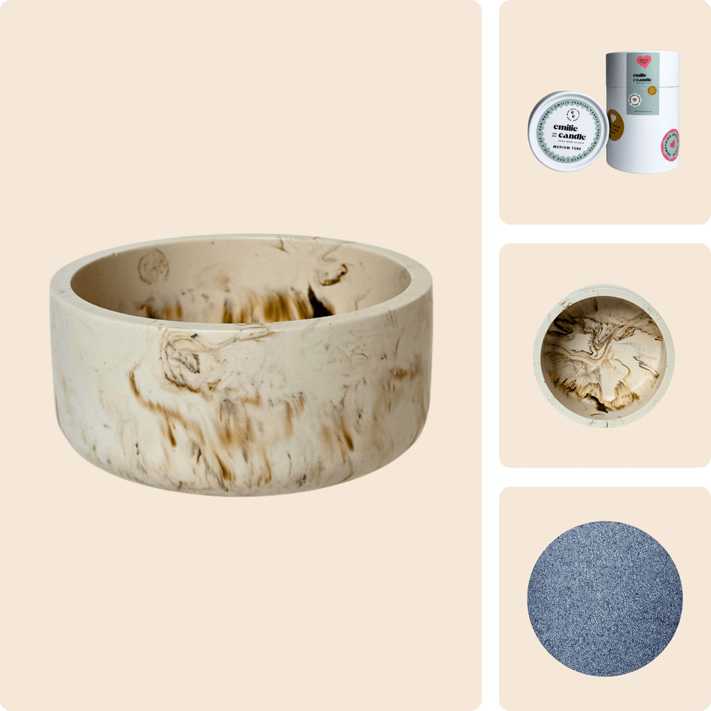 Emilie Pearled Candle Gift Set - Emilie Candle
