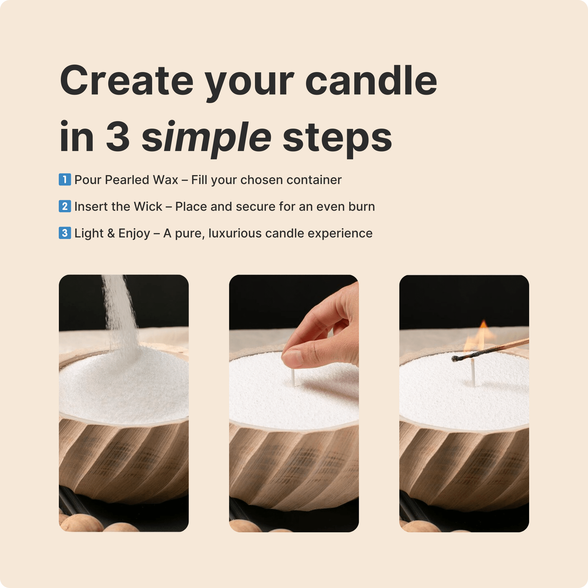 Emilie Pearled Candle Gift Set - Emilie Candle