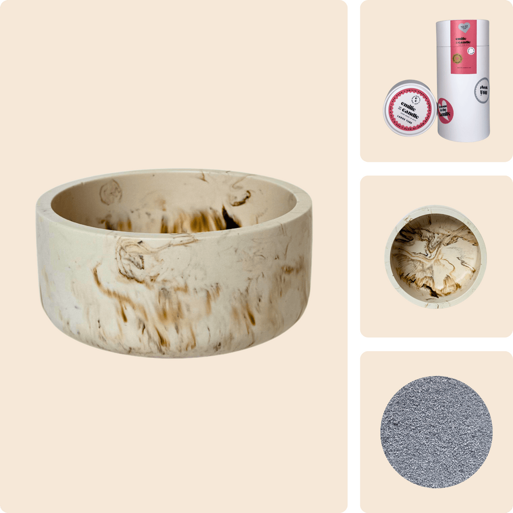 Emilie Pearled Candle Gift Set - Emilie Candle