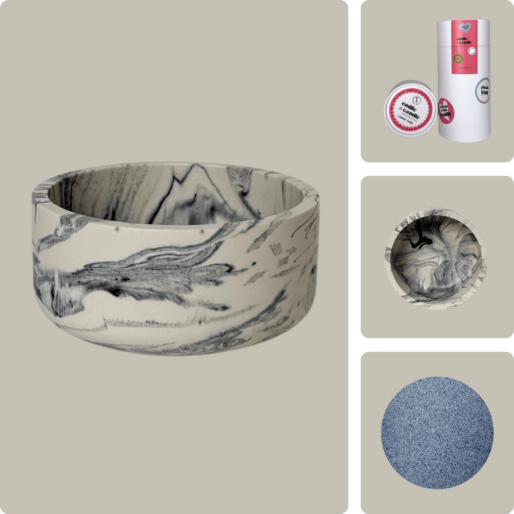 Emilie Pearled Candle Gift Set - Emilie Candle