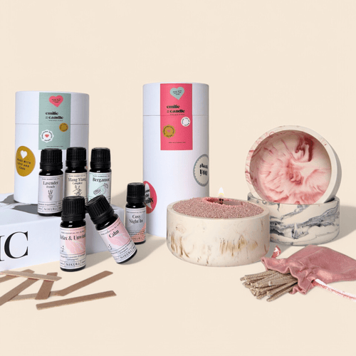 Emilie Pearled Candle Gift Set - Emilie Candle