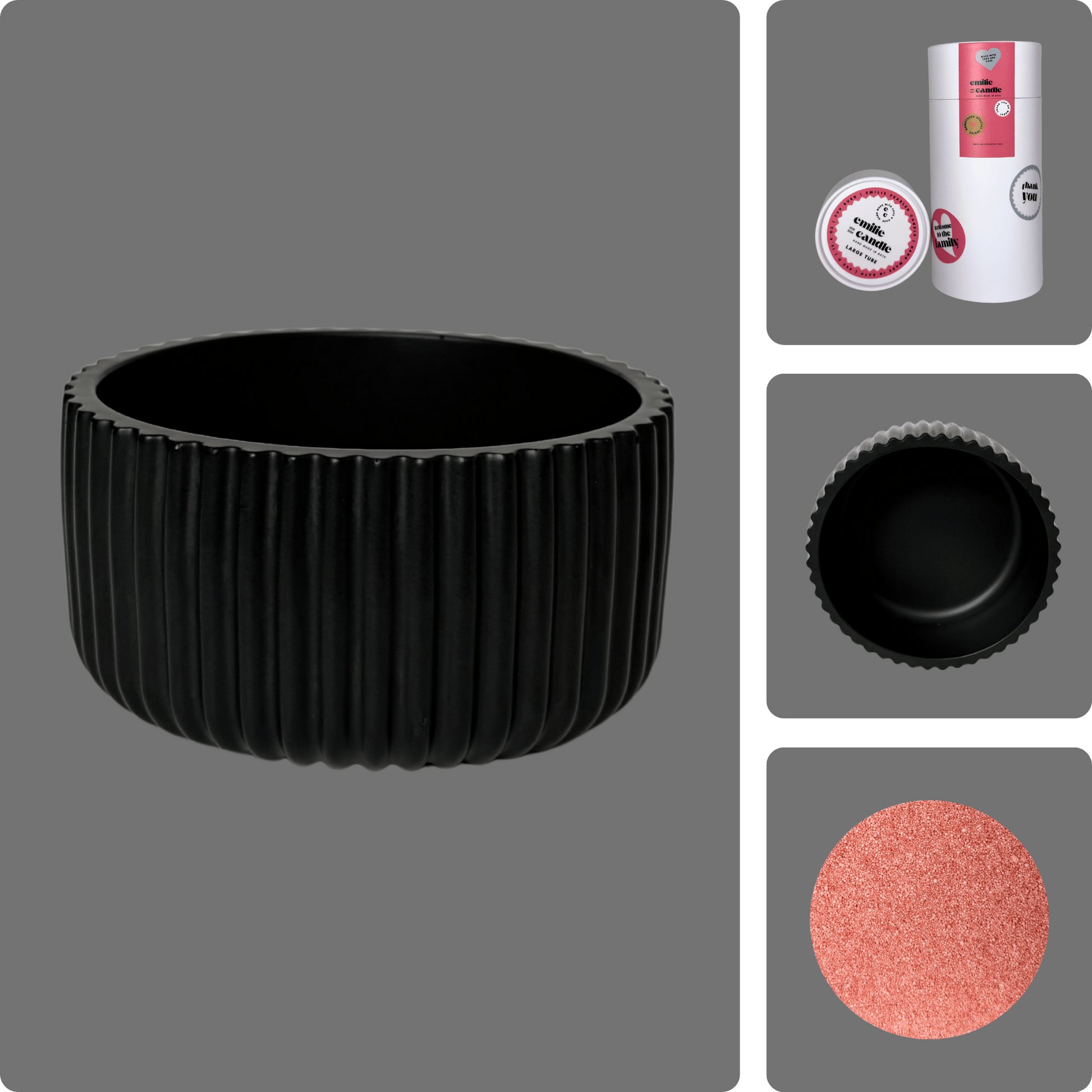 Emilie Pearled Candle Gift Set - Emilie Candle