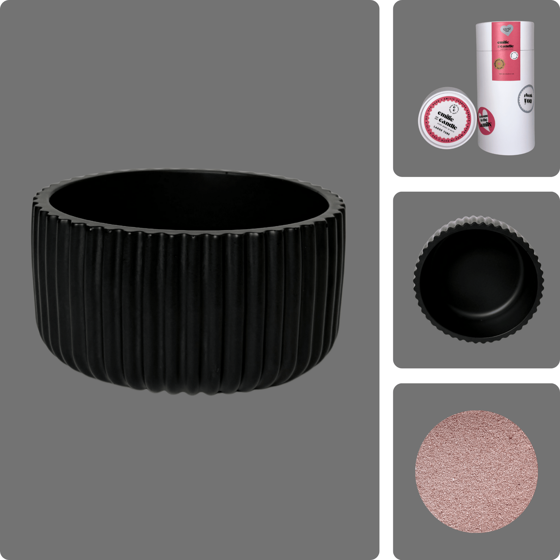 Emilie Pearled Candle Gift Set - Emilie Candle