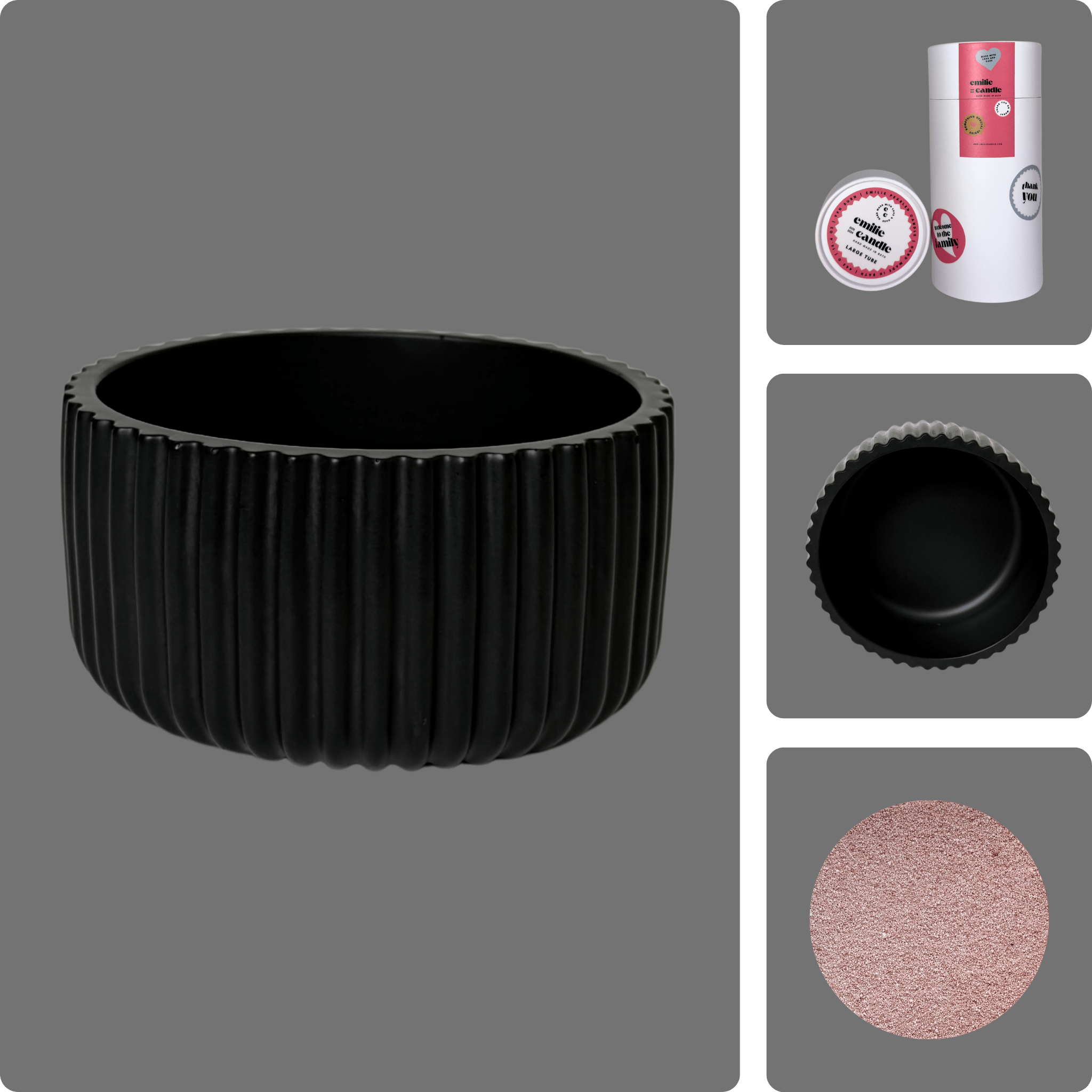 Emilie Pearled Candle Gift Set - Emilie Candle
