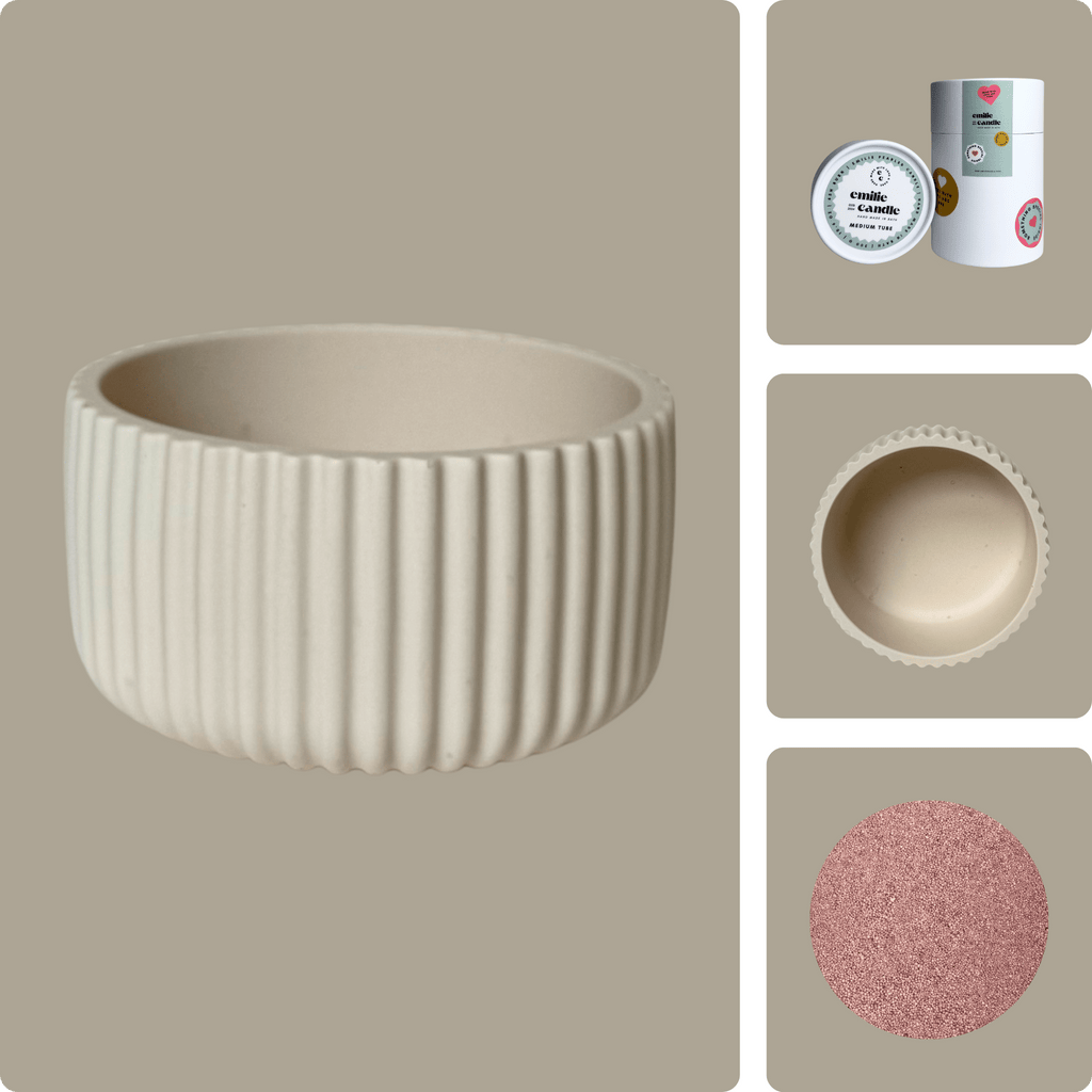Emilie Pearled Candle Gift Set - Emilie Candle