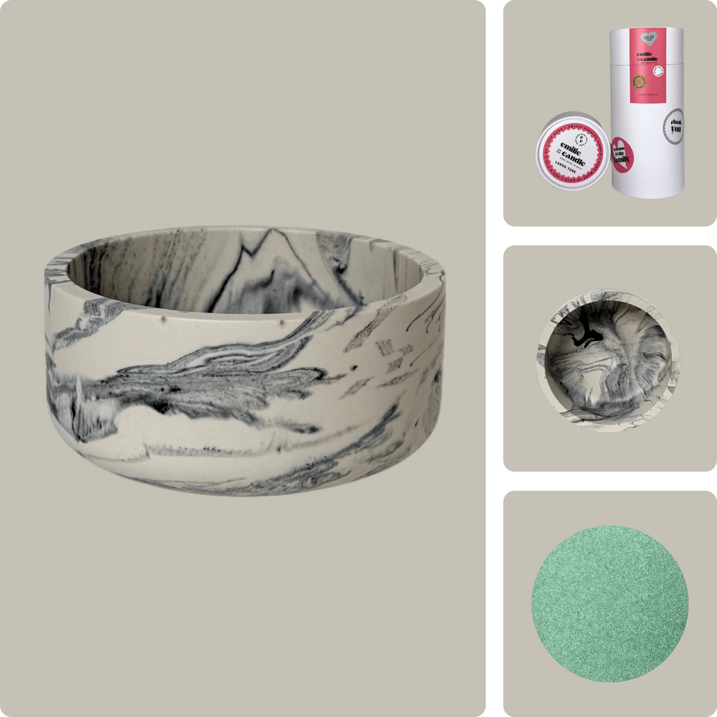 Emilie Pearled Candle Gift Set - Emilie Candle