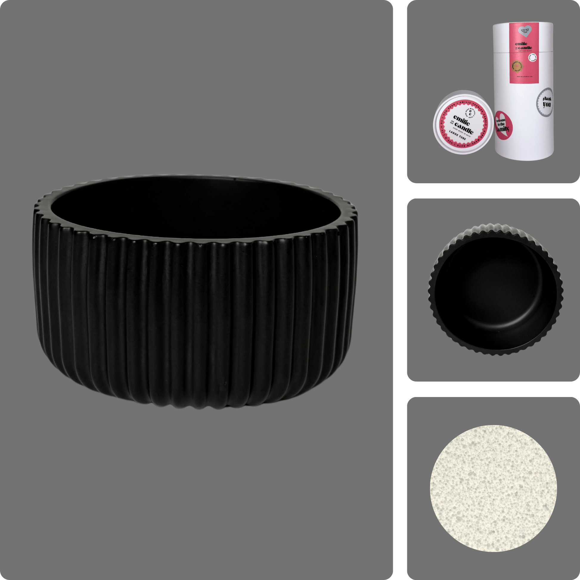 Emilie Pearled Candle Gift Set - Emilie Candle