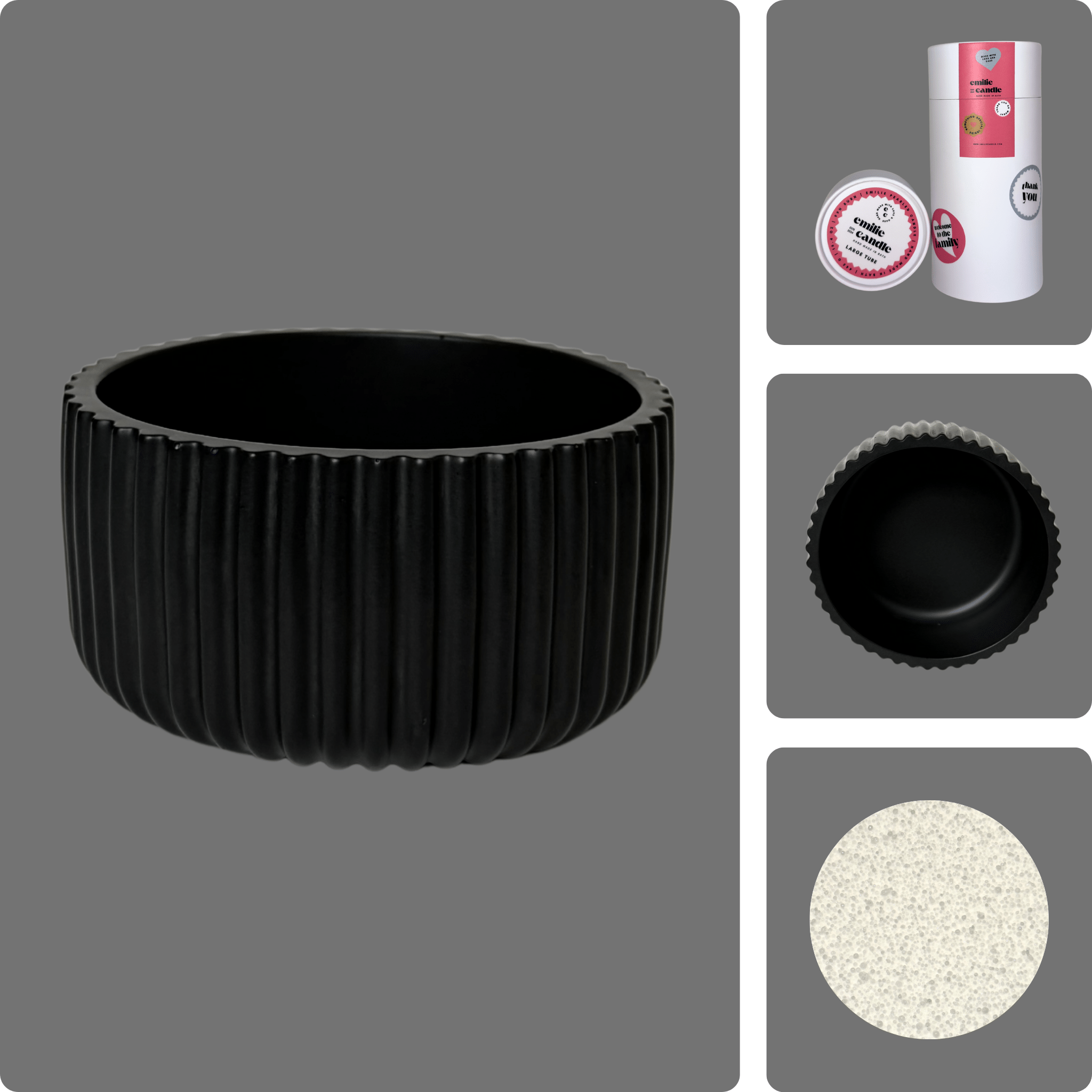 Emilie Pearled Candle Gift Set - Emilie Candle