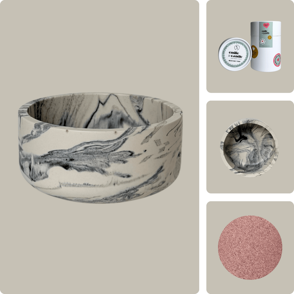 Emilie Pearled Candle Gift Set - Emilie Candle