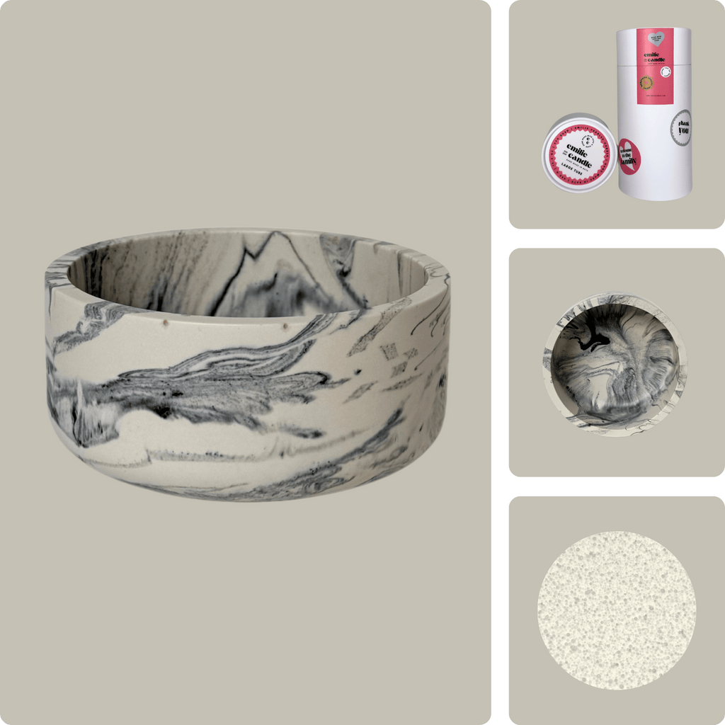 Emilie Pearled Candle Gift Set - Emilie Candle
