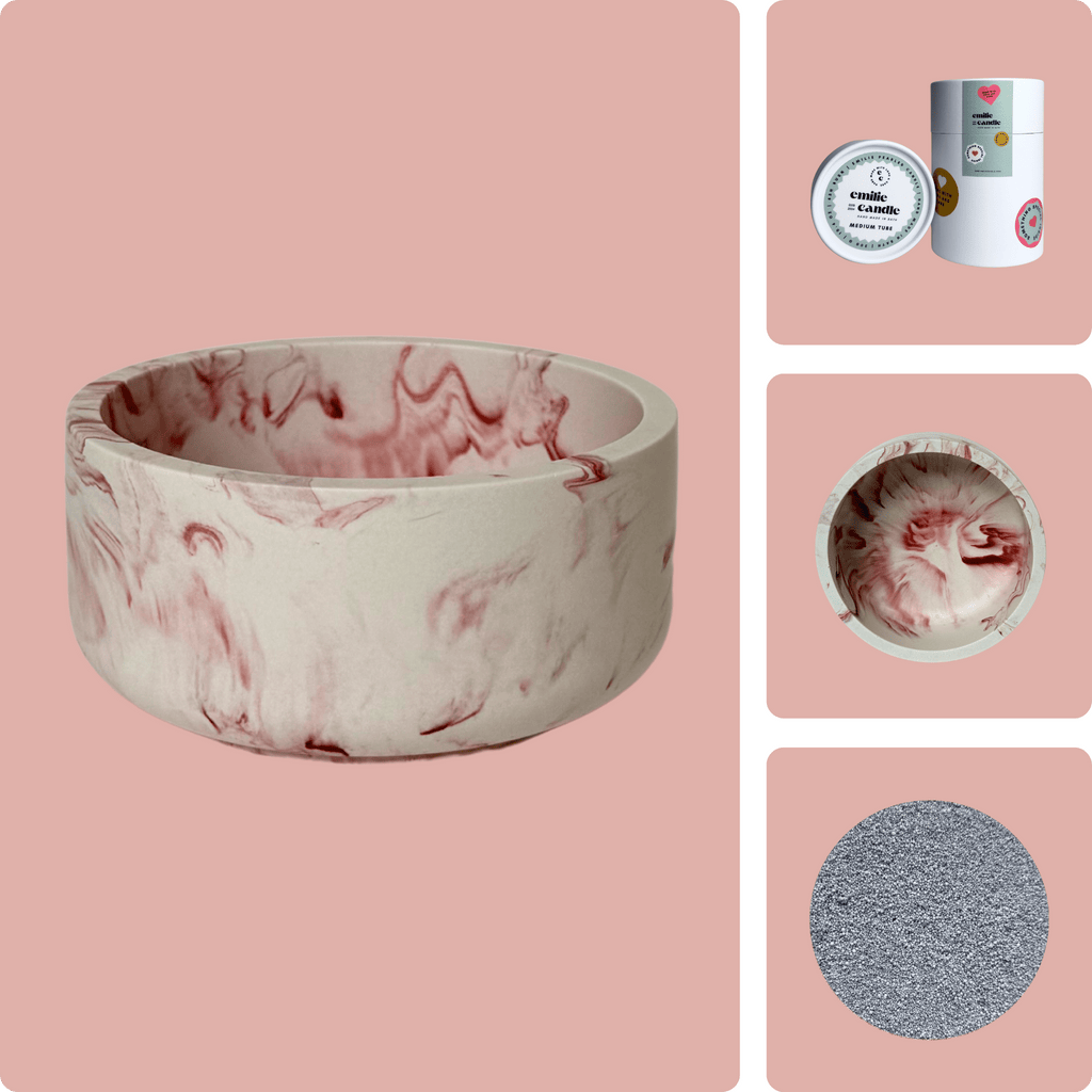 Emilie Pearled Candle Gift Set - Emilie Candle