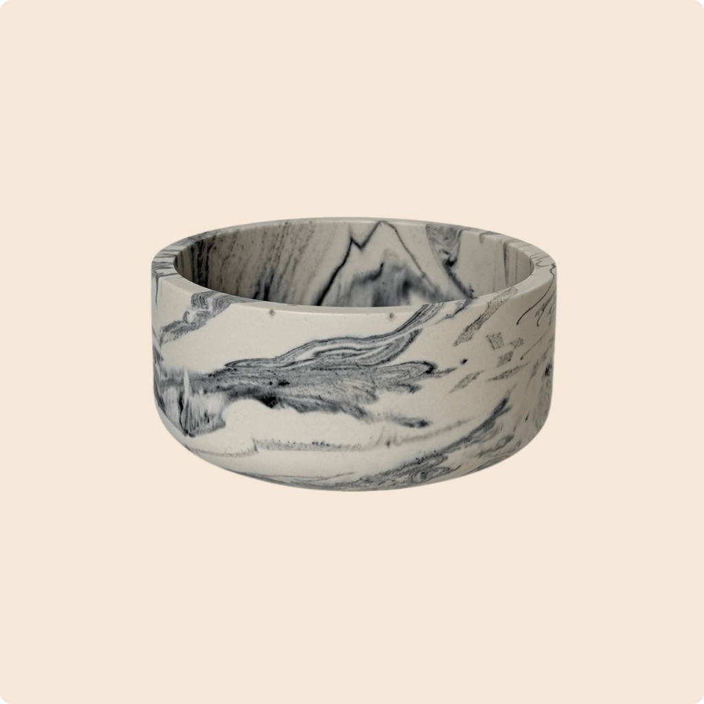 Handmade Marble - Effect Small Vase – One of a Kind, Just Like You - Emilie Candle