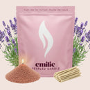 Lavender Scented Pearled Candle - Emilie Candle