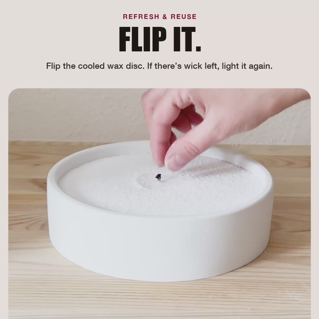 Flip it, crush it, save it