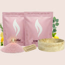 Refresh & Focus 1kg + 1kg of Your Choice Pearled Candles + Emilie Bol Lumière - Emilie Candle