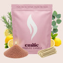 Refresh & Focus Scented Pearled Candle - Emilie Candle